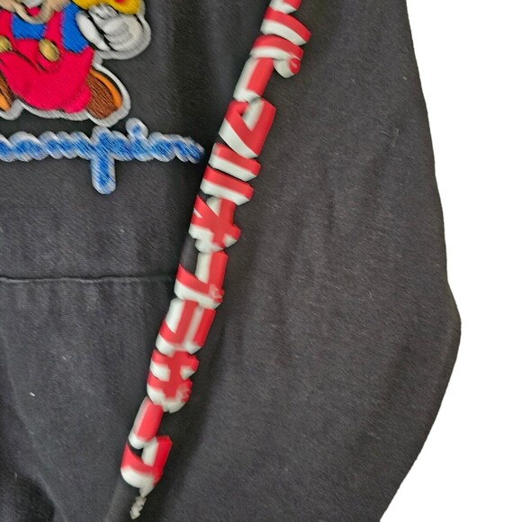 CHAMPION‎ MARIO BROTHERS Hoodie  Reverse Weave Sweatshirt Kanji - Picture 4 of 5